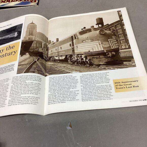 Lot Of 9 -Passenger Train Journal, Trains, Railpace & Model Railroader Magazines - Picture 8 of 16